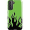 Green Flames Galaxy S21 5G Pro Case