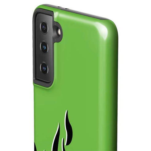 Green Flames Galaxy S21 Plus 5G Pro Case