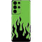 Green Flames Galaxy S21 Ultra 5G Skin