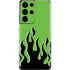 Green Flames Galaxy S21 Ultra 5G Skin