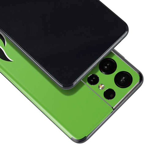 Green Flames Galaxy S21 Ultra 5G Skin