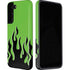Green Flames Galaxy S22 Plus Pro Case
