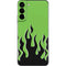Green Flames Galaxy S22 Plus Skin