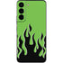 Green Flames Galaxy S22 Skin