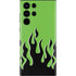 Green Flames Galaxy S22 Ultra Skin