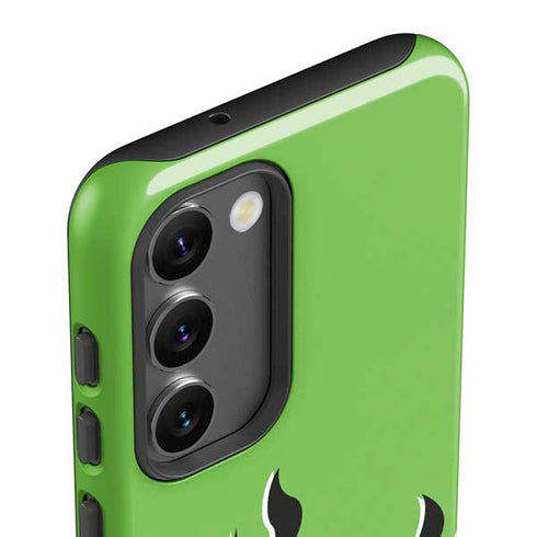 Green Flames Galaxy S23 Plus Pro Case