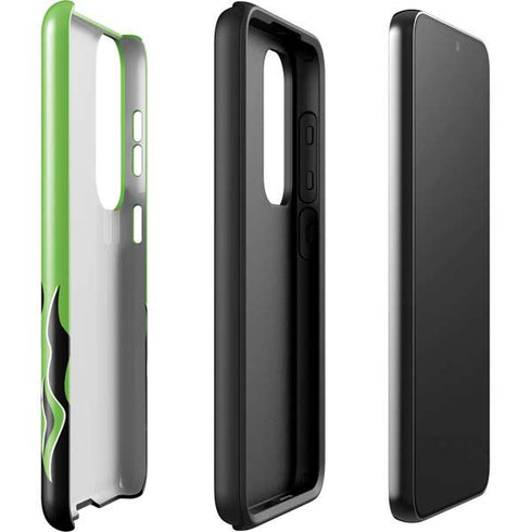 Green Flames Galaxy S23 Plus Pro Case