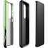 Green Flames Galaxy S23 Plus Pro Case