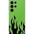 Green Flames Galaxy S23 Ultra Skin