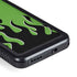 Green Flames Galaxy S23 Waterproof Case