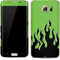 Green Flames Galaxy S7 Edge Skin