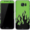 Green Flames Galaxy S7 Skin