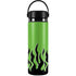 Green Flames Hydro Flask 20oz Wide Mouth Skin