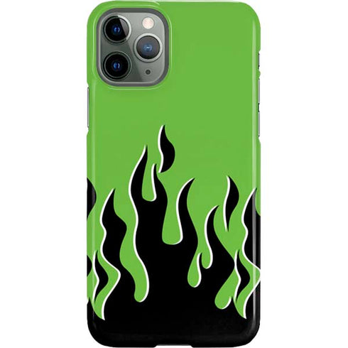 Green Flames iPhone 11 Pro Lite Case