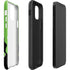 Green Flames iPhone 12 Impact Case