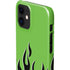 Green Flames iPhone 12 Mini Lite Case