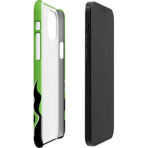 Green Flames iPhone 12 Mini Lite Case