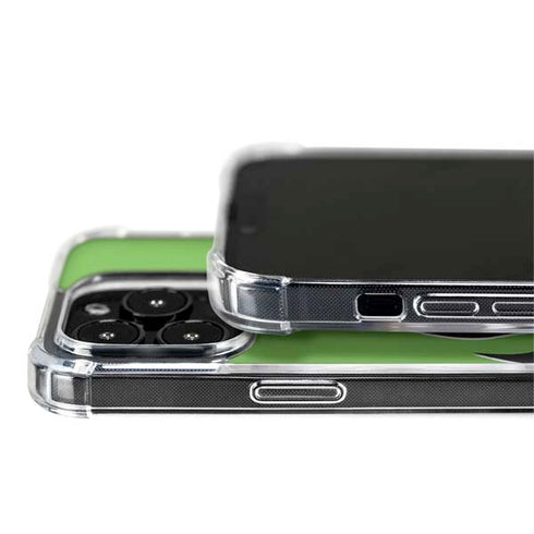 Green Flames iPhone 15 Pro MagSafe Case
