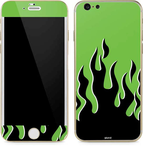 Green Flames iPhone 6/6s Skin