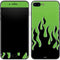 Green Flames iPhone 8 Plus Skin