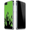 Green Flames iPhone SE (2nd & 3rd Gen) Clear Case