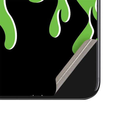 Green Flames iPhone SE (2nd & 3rd Gen) Skin