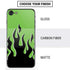 Green Flames iPhone SE (2nd & 3rd Gen) Skin