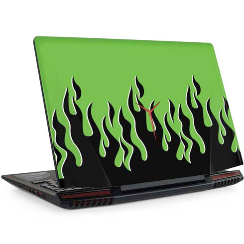 Green Flames Legion Y720 Skin