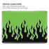 Green Flames MacBook Air 13in M1 (2021) Case plus Skin