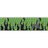 Green Flames Magic Keyboard with Numeric Keypad Skin
