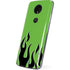 Green Flames Moto E5 Plus Skin