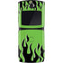 Green Flames Motorola RAZR Skin