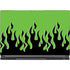 Green Flames MSI GS65 Stealth Laptop Skin