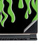 Green Flames MSI GS65 Stealth Laptop Skin
