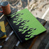 Green Flames MSI GS65 Stealth Laptop Skin