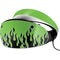 Green Flames PlayStation VR2 Skin