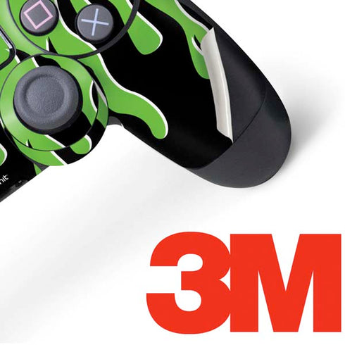 Green Flames PS4 Controller Skin