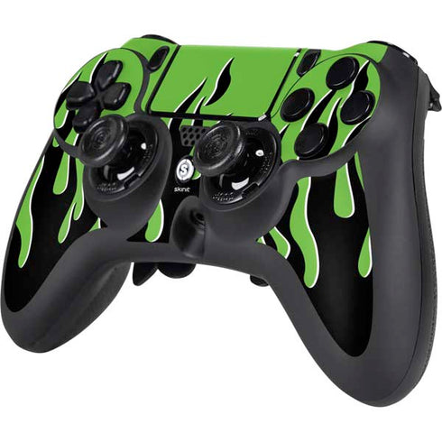 Green Flames PS4/PC SCUF Impact Controller Skin