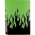 Green Flames PS5 Console Skin