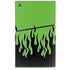 Green Flames PS5 Slim Disk Bundle Skin