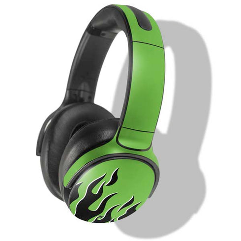 Green Flames Skullcandy Venue Skin