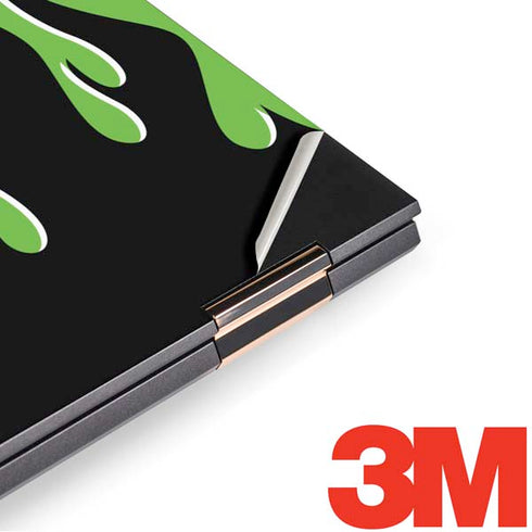 Green Flames HP Spectre Skin
