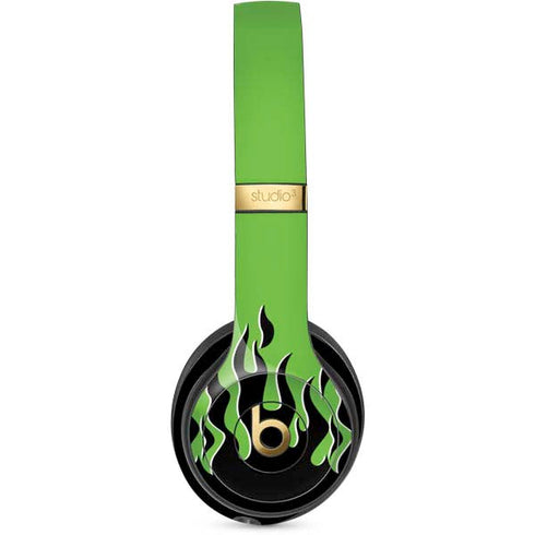 Green Flames Studio Wireless 3 Skin
