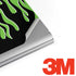 Green Flames Surface Book 2 13.5in Skin