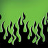 Green Flames Surface Book 2 13.5in Skin