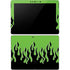 Green Flames Surface Go Skin