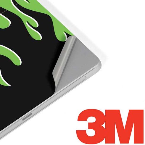 Green Flames Surface Go Skin