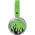 Green Flames Surface Headphones Skin