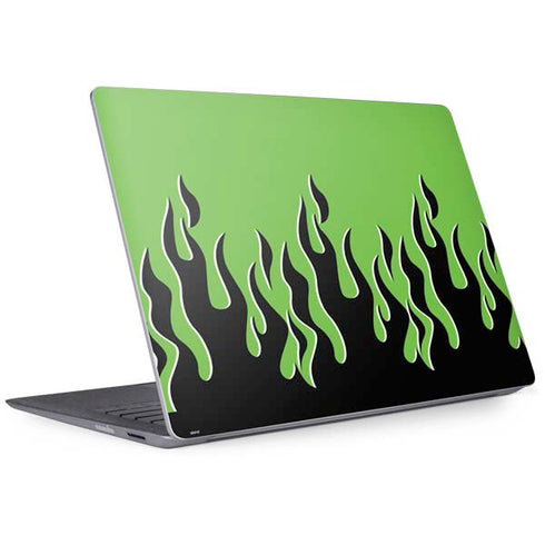 Green Flames Surface Laptop 2 Skin