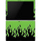 Green Flames Surface Pro 6 Skin